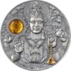 Silver coin "Vishnu Divine Faces of the Sun"