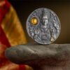 Silver coin "Vishnu Divine Faces of the Sun"