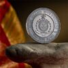 Silver coin "Vishnu Divine Faces of the Sun"