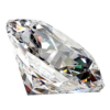 BRILIANTAS, apvalus, spalva Brown, švarumas VS, 0,118 ct