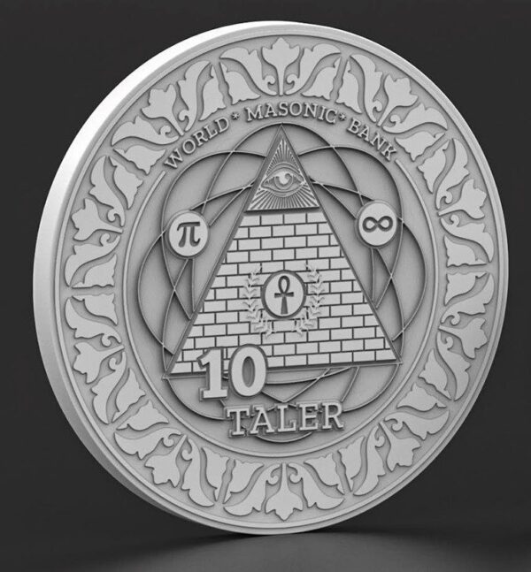 Commemorative silver coin "Egypt symbol"