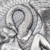 Silver coin "Leda and the Swan - CELESTIAL BEAUTY"