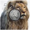 Sidabrinė moneta „Didysis Afrikos penketas – Liūtas II“ 1 oz