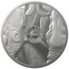 Sidabrinė moneta „Didysis Afrikos penketas – Raganosis II“ 1 oz