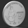 Commemorative silver coin "Templar Legacy"