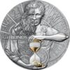 Sidabrinė moneta "Chronas" 2 oz iš serijos "Dvilypis priešingumas"