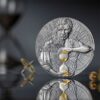 Sidabrinė moneta "Chronas" 2 oz iš serijos "Dvilypis priešingumas"