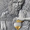 Sidabrinė moneta "Chronas" 2 oz iš serijos "Dvilypis priešingumas"