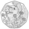 Silver coin "2023 THE POPULAR PIG"