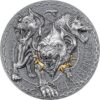 Sidabrinė moneta "Cerberis" iš serijos "Didžioji graikų mitologija" 1 oz