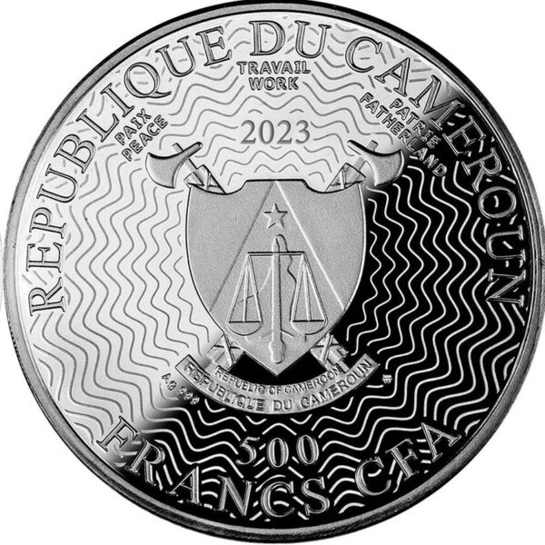 Sidabrinė moneta "Keturlapis dobilas"
