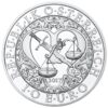 Sidabrinė moneta „Arkangelas Mykolas – Saugantis Angelas”