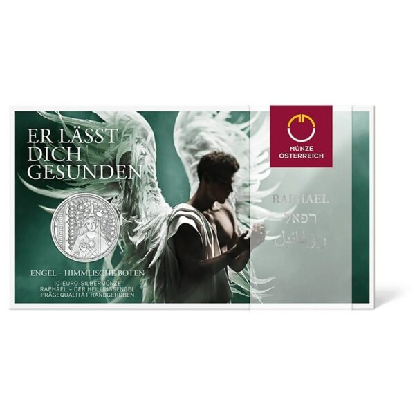Silver coin "Raphael - The Healing Angel"