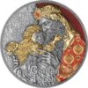 Sidabrinė moneta "Auksinis prisilietimas" 2 oz