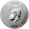 SIDABRINĖ MONETA „DRAKONAS 2024“ 15,56 g