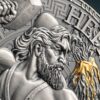 SIlver coin "Hephaestus The Great Greek Mythology"