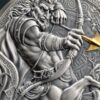 Sidabrinė moneta "Kentauras" 1 oz iš serijos „Didžioji graikų mitologija”