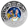 Silver coin "Merry Christmas"