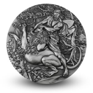 Silver coin "Samson" 2 oz
