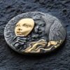 Sidabrinė moneta "Anapus kaukės" 2 oz