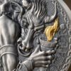 Sidabrinė moneta "Minotauras" 1 oz iš serijos „Didžioji graikų mitologija”