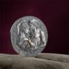 Sidabrinė moneta "Persėjas ir Andromeda" 2 oz iš serijos „Didžioji graikų mitologija”