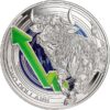 Silver coin "Bull and Bear Markets" 1 oz