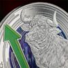 Silver coin "Bull and Bear Markets" 1 oz