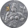Sidabrinė moneta „Atėnė” 2 oz iš serijos „Didžioji graikų mitologija”