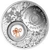 Sidabrinė moneta "Angelas Sargas" 2024, 28.28 g