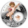 Sidabrinė moneta "Angelas Sargas" 2024, 28.28 g