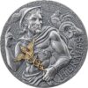 Sidabrinė moneta „Hermis - keliautojų ir prekybos dievas” 3 oz iš serijos „Didžioji graikų mitologija”