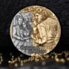 Silver coin "Beauty & The Beast" 2 oz