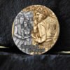 Silver coin "Beauty & The Beast" 2 oz