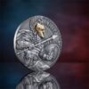 Sidabrinė moneta „Arėjas" 2 oz iš serijos „Didžioji graikų mitologija”