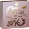 Silver coin „Pink Pearl and Dragon -  Divine Pearls" 2 oz