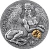 Sidabrinė moneta „Sfinksas" 1 oz iš serijos „Didžioji graikų mitologija”
