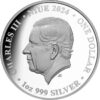 Sidabrinė moneta "Grifonas" iš serijos "Heraldikos žvėrys" 1 oz