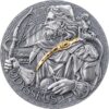 Sidabrinė moneta „Odisėjas - sumanumo ir išradingumo simbolis ” 2 oz iš serijos „Didžioji graikų mitologija”