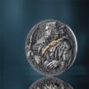 Sidabrinė moneta „Odisėjas - sumanumo ir išradingumo simbolis ” 2 oz iš serijos „Didžioji graikų mitologija”