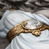 Sidabrinė moneta "Artemidė - medžioklės ir mėnulio deivė" 2 oz su deimantais