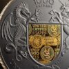 Sidabrinė moneta „Ukraina – Laisvės žemė” 2024, 1 oz