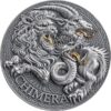 Sidabrinė moneta „Chimera” iš serijos „Didžioji graikų mitologija” 1 oz