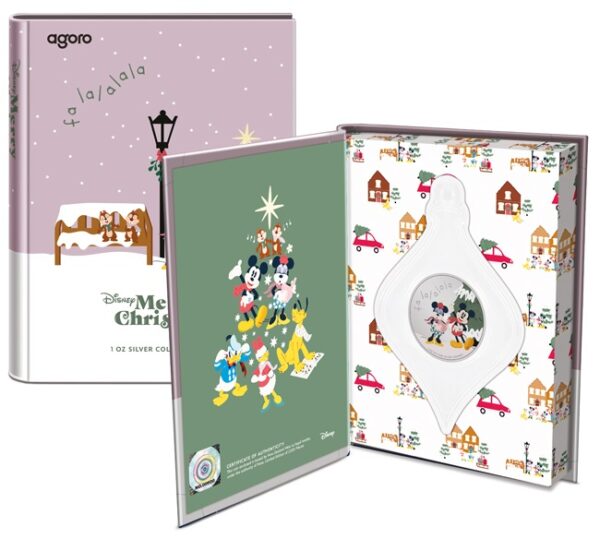 Silver coin "Seasons Greetings" 1oz