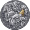 Silver coin "Heracles The Great Greek Mythology" 2 oz