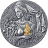 Sidabrinė moneta "Hestija - šeimos židinio deivė" iš serijos „Didžioji graikų mitologija” 3 oz