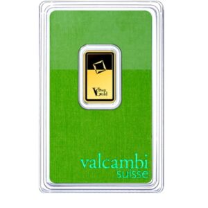 Investicinio aukso luitas Green Gold Valcambi 5 g