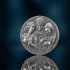 Sidabrinė moneta „Moira – trys likimo deivės” iš serijos „Didžioji graikų mitologija” 1oz