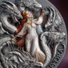 Sidabrinė moneta „Mitinė Hidra” iš serijos „Dragonologija” 2 oz