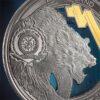 Sidabrinė moneta „Buliaus ir Meškos kova 2025” 1 oz